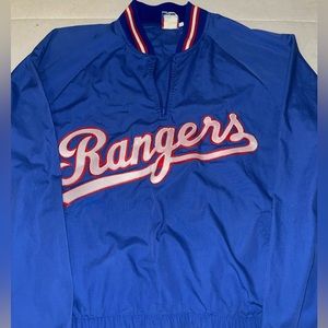 Texas Rangers Pullover Windbreaker Jacket